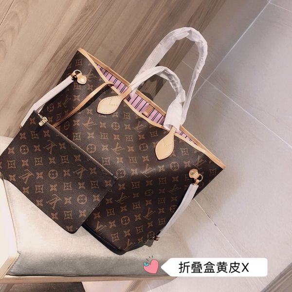 

20ss luxury designer lady 2 pcs handag brand women designer shoulder bag fashion shopping bag l01 20030909w