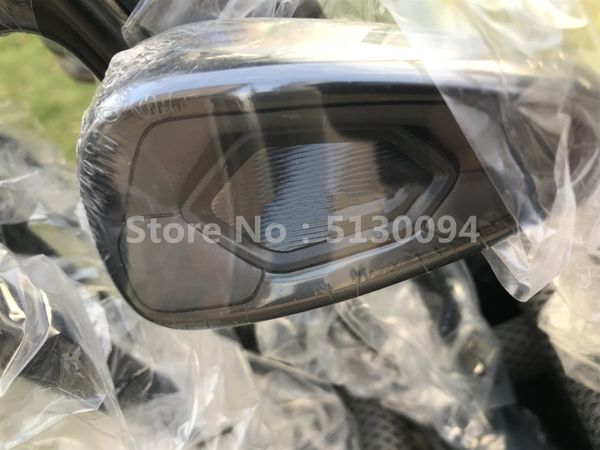 

2019 golf irons black irons forged set ( 3 4 5 6 7 8 9 p ) with graphite steel shaft 718 golf clubs