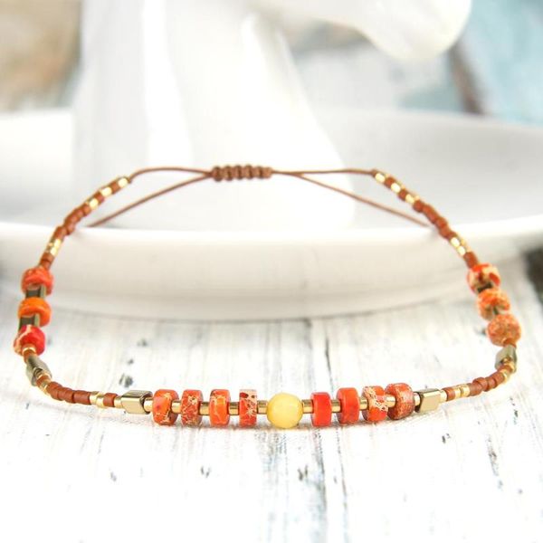 

kelitch charm miyuki strand wrap bracelets bangles chakra stone female yoga bijoux seed beaded strand bracelets brazaletes new, Golden;silver