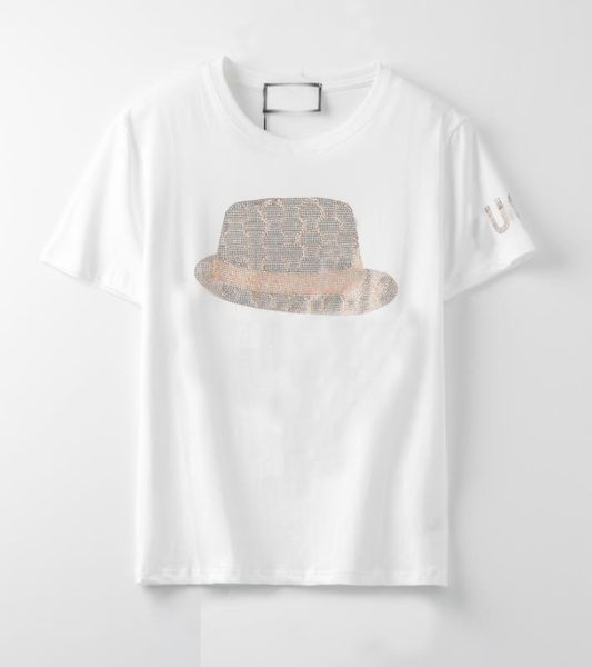 

2020 новое прибытие высокого качества d printed верхнего tshirt mens конструктора тенниски женщин с коротким рукавом повседневная мужская од, White