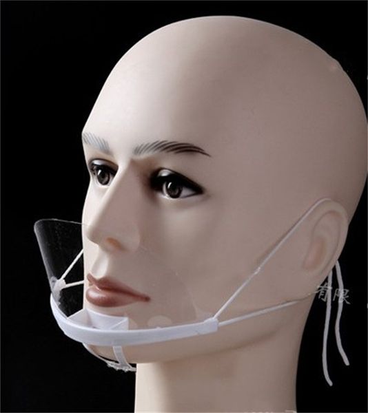 

safety mascherine mouth mask anti saliva splash clear face masks plastic protect respirator for kitchen tools 0 7hh e1