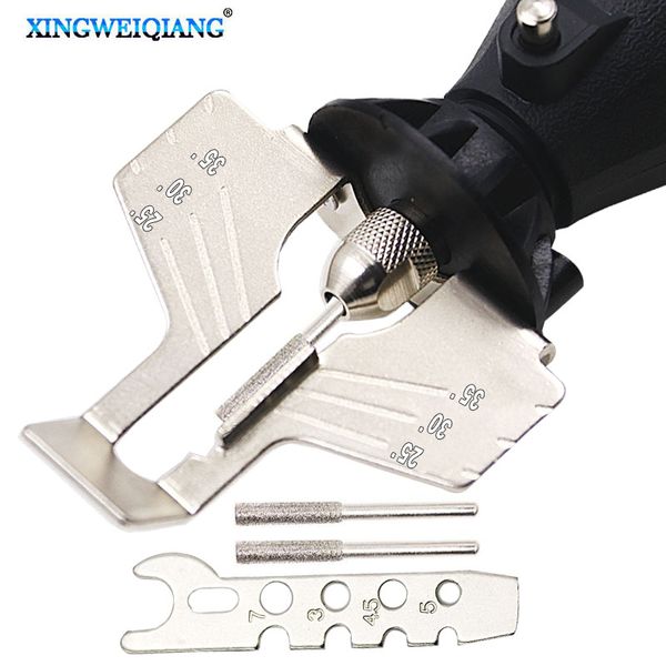 

1 set saw sharpening attachment sharpener guide drill adapter for dreme drill rotary accessories