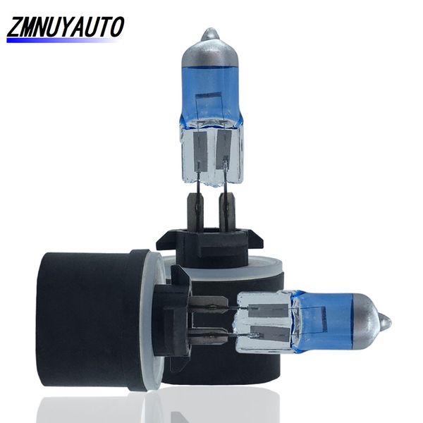 

2pcs h27 880 halogen bulb 12v 27w h27w/1 5000k super bright white car auto fog driving running light drl h27w lamp