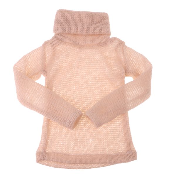 

new doll clothes turtleneck high collar knitted sweater for 1/3 bjd doll