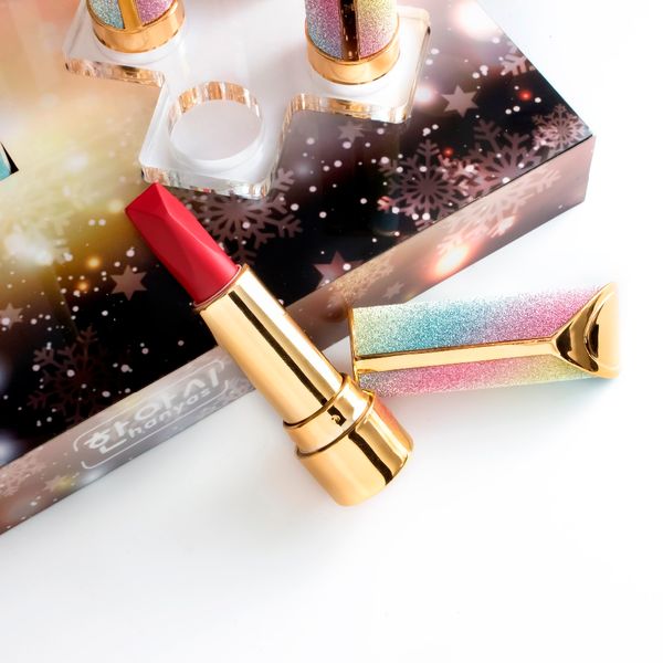 

brand makeup matt velvet lipstick 6 colours long lasting waterproof professional cosmetic beauty makeup lip stick selling