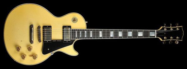 Randy Rhoads AGED 1974 Antique White Relic E-Gitarre ABR-1 Steg, einteiliger Hals, kleines D-Profil, Ebenholzgriffbrett, Schaller-Tuner