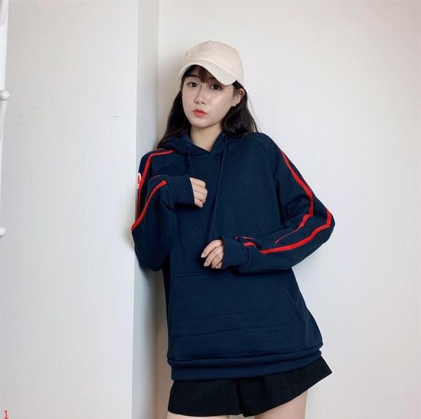 

designer womens hooodie brand long sleeves round neck fashion casual brand hoodie men womens winter autumn hoodie size s to 2xl #1, Black