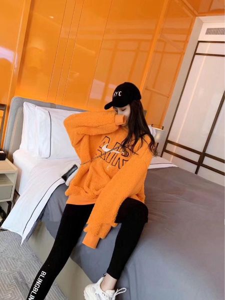 

2020 sweatshirt letter sweatshirt women, Black