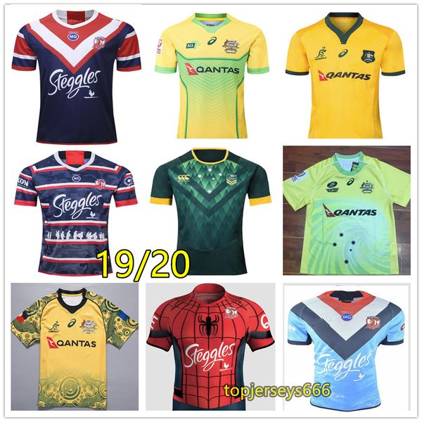 sofistikeret hovedvej År 2019 australia wallabies rugby jersey 18/19 sydney roosters rugby league  jerseys 2019 australian shirt maillot de rugby s-3xl, Black;gray - buy at  the price of $17.90 in dhgate.com | imall.com