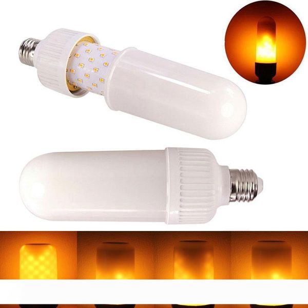 

2017 лампочки нового светодиода пламя пожар свет имитация природа corn лампа e27 led, свет рождества