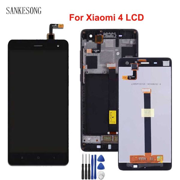 

suitable for xiaomi mi4 lcd touch screen digital converter, replacing the original 5.0-inch screen with black and white frame