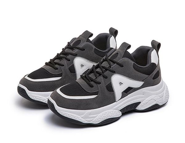 

2019 autumn new black gray old shoes women's breathable shoes wild ins super fire panda shoes female tide