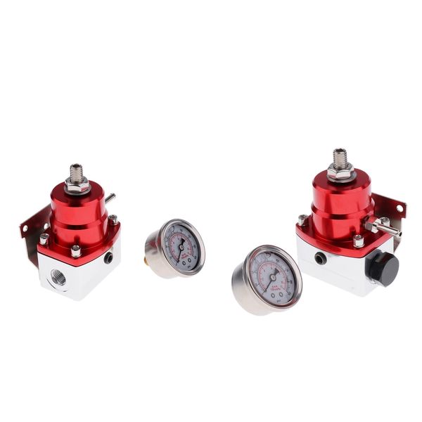 

2 шт регулировка давления топлива регулятор с жидкими маслонаполненный guage