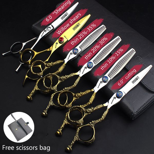 

sharonds professional hairdressing scissors 6.0 inch 440c japanese haircut crown scissors salon style