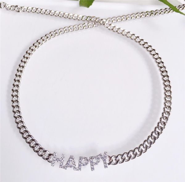 

luxury necklace women luck necklace sterling silver choker crystal diamond lucky charm designer pendant necklace ing