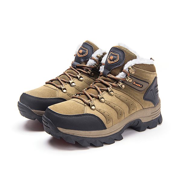 

winter hiking shoes men mountain sneakers outdoor waterproof boots man anti skid sport shoes snow warm trainers cotton
