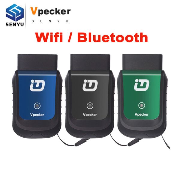 

vpecker easydiag e1 v9.0 wifi/bluetooth full systems car diagnostic tool obdii scanner support windows xp~10 obd2 vpecker