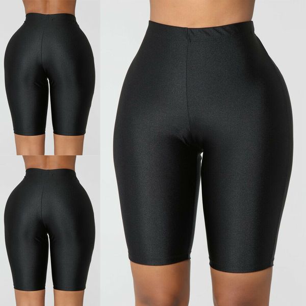 plain biker shorts