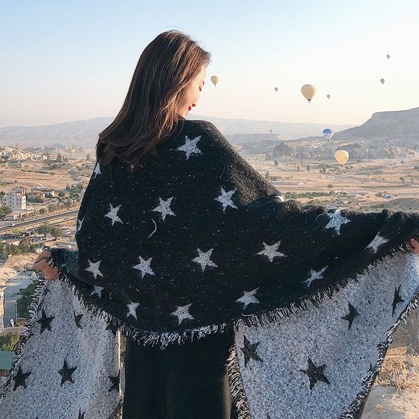 

new fashion autumn winter comfortable print temperament scarf new arrival soft outdoor holiday warm couple shawl