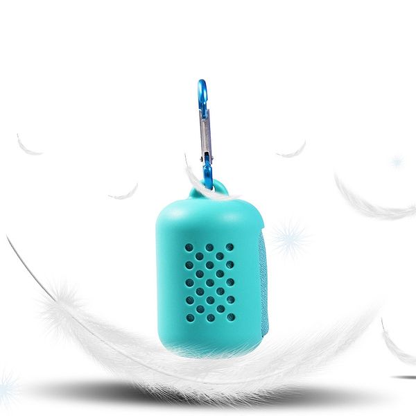 

portable travel towel foldable mini compression ice sports beach accessories