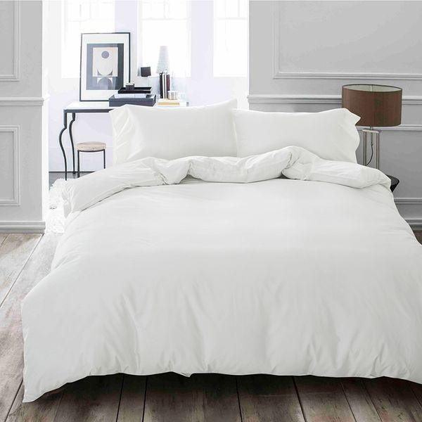 

tutubird 240x260 cm supper king size duvet cover 100% egyptian cotton white color bedclothes long staple cotton quilt cover