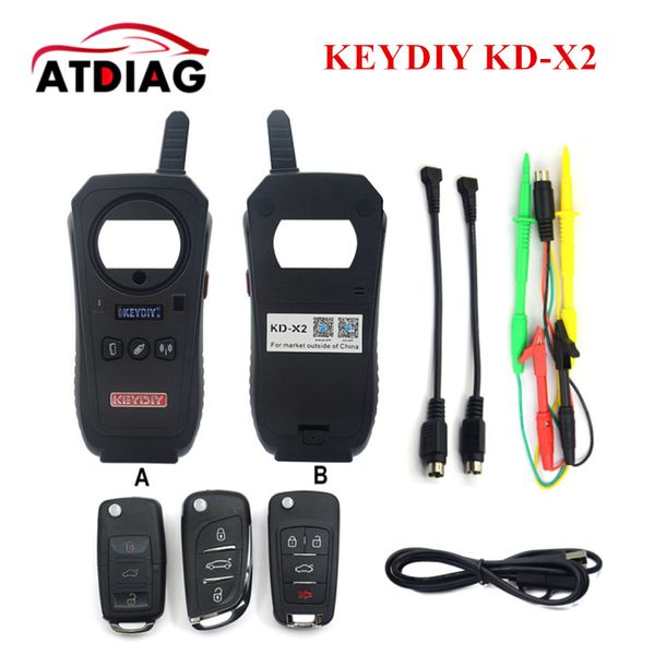 

kd-x2 remote maker unlocker and generator-transponder keydiy cloning device with 96bit 48 transponder copy function no token