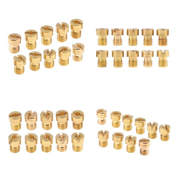 

40pcs carburetor main jet kit 108 - 124 for motorcycle keihin oko pwk