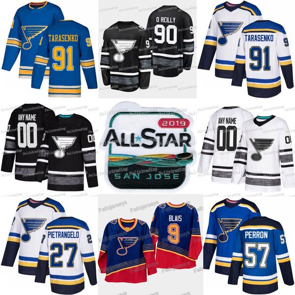 

72 Justin Faulk 2019 All Star St. Louis Ryan O'Reilly Perron Robby Fabbri Tyler Bozak Sammy Blais Jaden Schwartz Vladimir Tarasenko Jersey