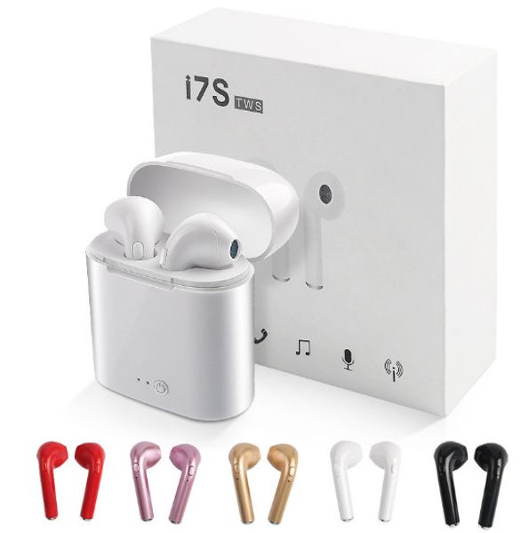 

2019 Amzon Лучшие продажи i7 Bluetooth Наушники-вкладыши Беспроводные наушники i7 tws беспров