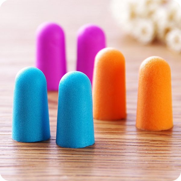 TCT Soft Foam Anti-noise Ear Plugs Ear Protector Plugs for Travel Sleeping Noise Reduction Packed Transparent Plastic Box