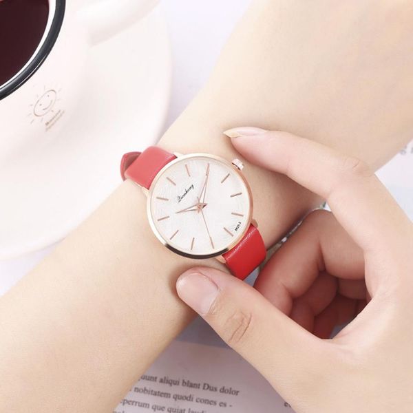 

minimalism ladies watches fashion casual women's quartz watch leather belt wristwatch female bracelet watch zegarek damski a15, Slivery;brown