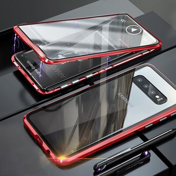 

360 Полное покрытие Magnetic металлический корпус для Samsung Galaxy S8 S9 S10 Plus 5G S10e Примечание