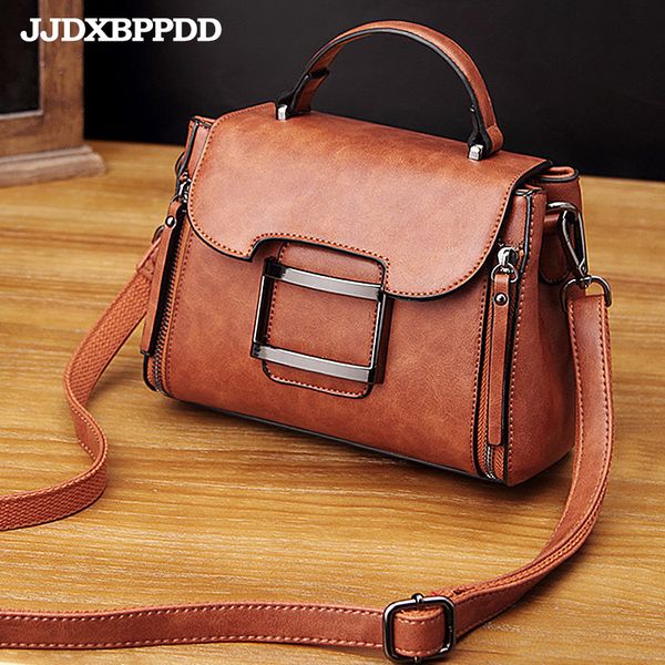 

jjdxbppdd autumn fashion women bag leather handbags pu shoulder bag small flap crossbody bags retro for women messenger bags