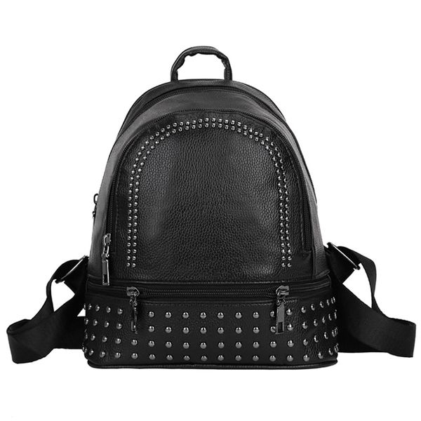 

studded shoulder bag sleek minimalist outdoor door portable backpack waterproof