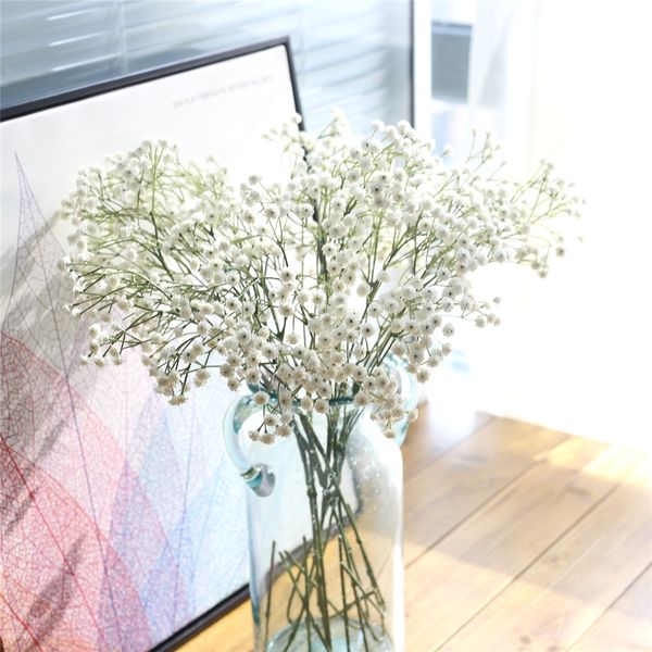 

artificial flower babysbreath bridal bouquet home party wedding decorations