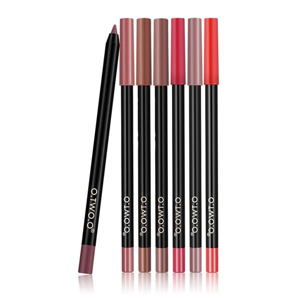 

240 pcs/lot dhl o.two.o new matte lip liner lip pencil contour cosmetics multi-colors lipliner women beauty tool pen maquillaje