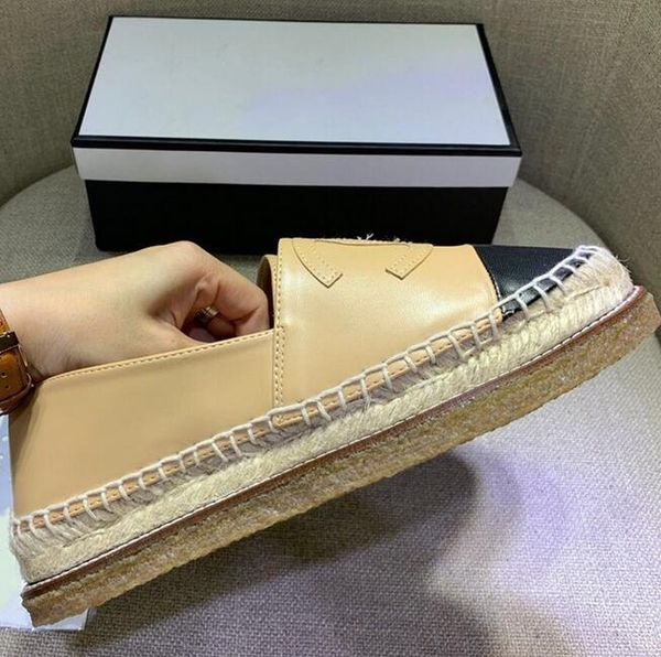 

Classic Summer Sandals Luxury Espadrilles Fisherman Shoe Low Heel Genuine Leather Leisure Shoes Many Color Size 35-42