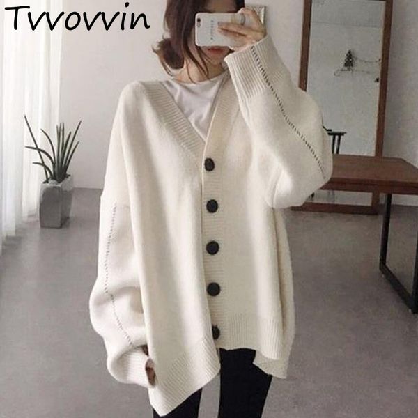 

tvvovvin [] open stitch batwing sleeve cashmere sweater women pullover autumn winter new korea loose plus size knitting z063, White;black