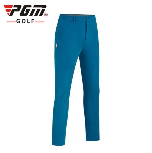 

2019 pgm new waist elastics slim golf pants summer comfortable breathable men thin golf trousers with tee pocket, Gary;green