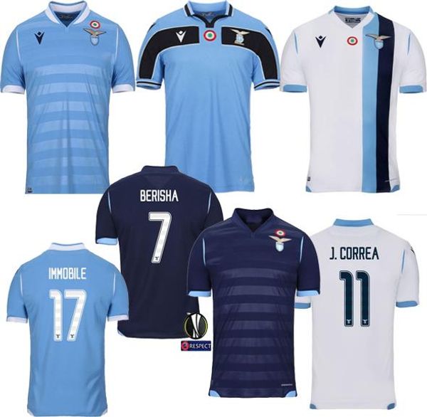 

lazio special soccer jerseys 120-years anniversary 2020 maglie special edition immobile luis bastos alberto sergej football shirts, Black;yellow