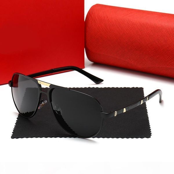 

2020 new fashion sunglasses style sunglasses male summer polarized glass uv400 glasses high quality, White;black