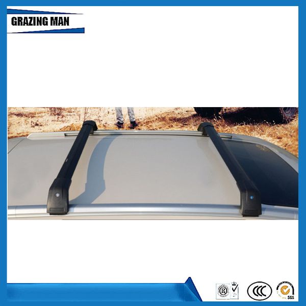 

2 pcs aluminium alloy roof rack rail cross bar fit for glc luggage carrier