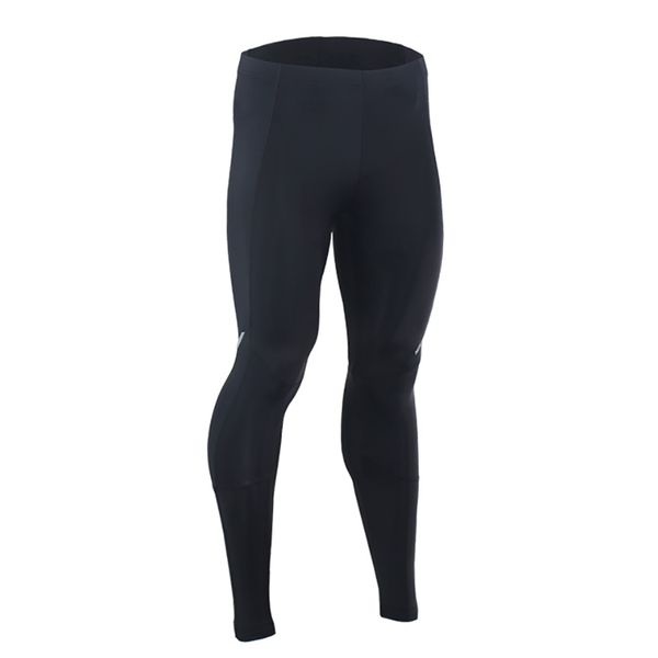 

men fitness leggings sports leggings running tights compression pants men base layer pant bodybuilding nylon+spandex, Black;blue