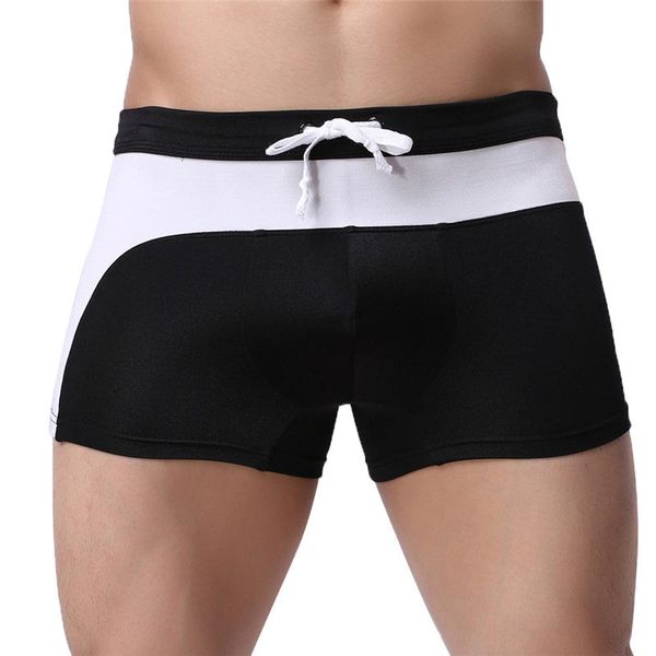 

2019 brand mens surf boardshorts men's boxer briefs swimming swim shorts trunks seamless breathable#y10