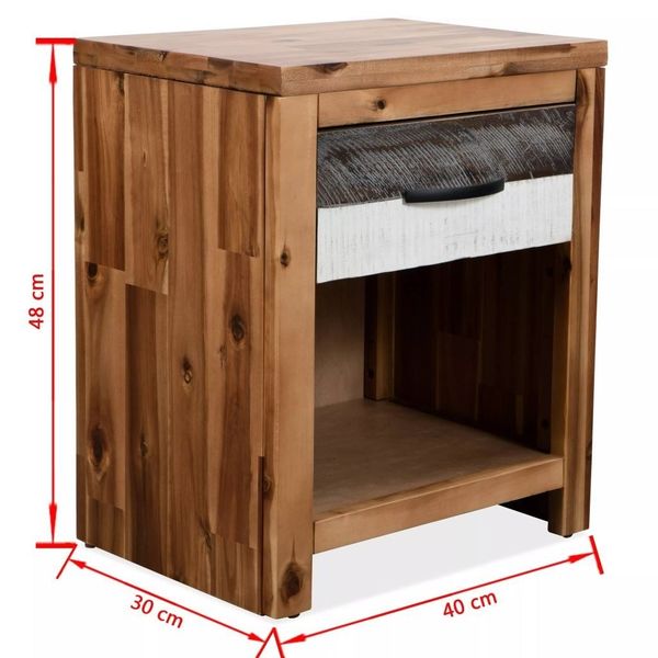 

acacia из массива дерева тумбочка 40x30x48 см мебель для столовой