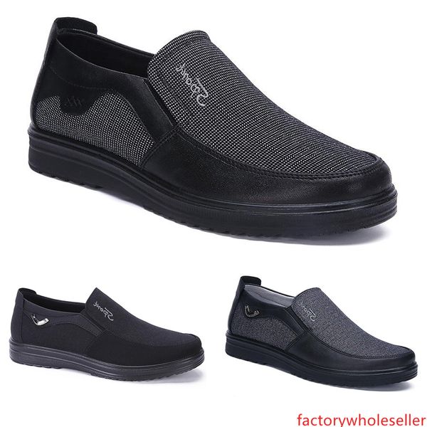 

2020 fashion men s casual shoes black navy brown wild flat shoes for any occasion outdoor jogging walking main18