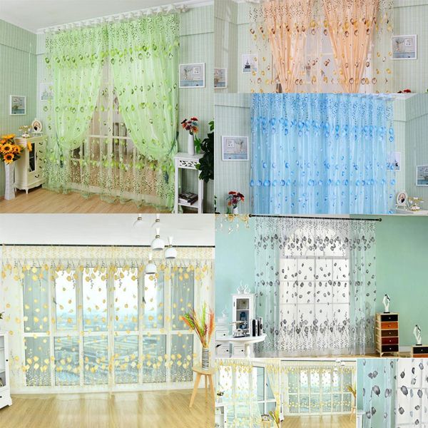 

luxury fashion style curtains curtains window sheer voile tulip home house cute