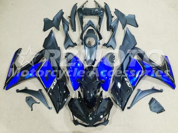 

новые литья под давлением abs пластик мотоциклов обтекателя комплект для yamaha r3 r25 2015 2016 2014 14 15 16 кузовного набор free синий че