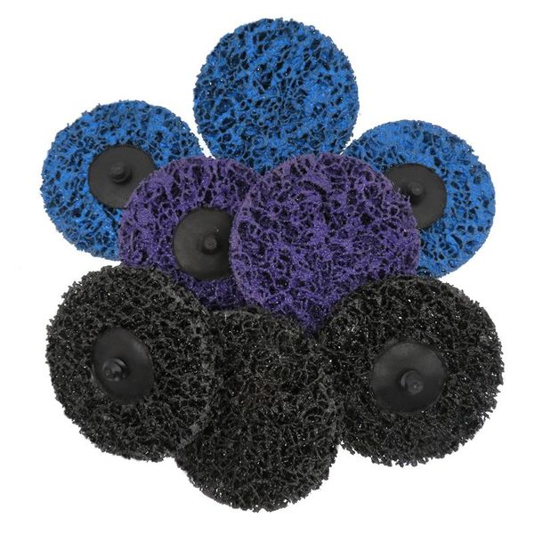 

3" 75mm quick change roloc easy strip & clean discs for paint rust removal auto surface prep