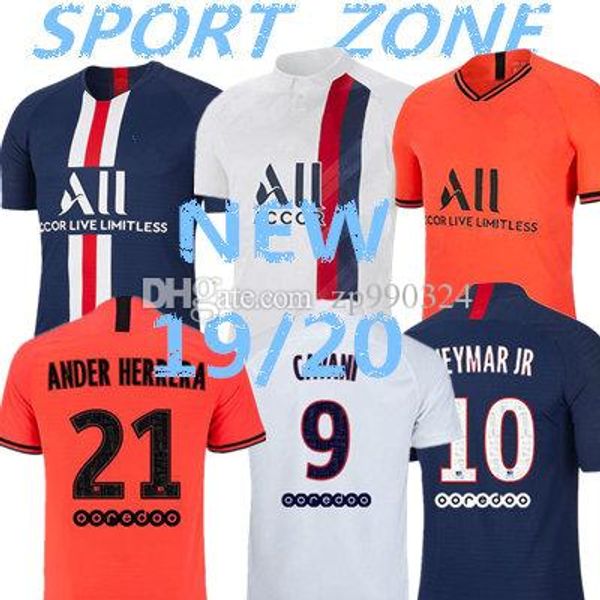 

2019 psg and kids kit soccer jerseys 19 20 mbappe verratti cavani di maria maillot de foot child paris icardi football shirt, Black